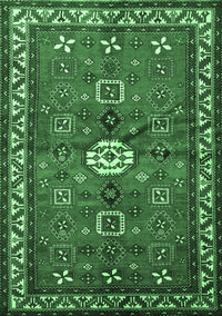 Persian Emerald Green Traditional Rug, tr2000emgrn