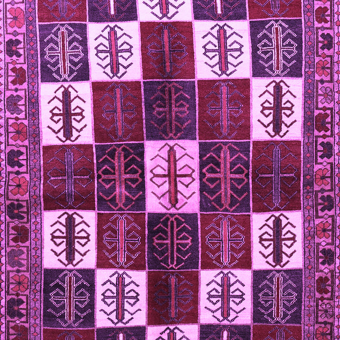 Machine Washable Persian Purple Traditional Area Rugs, wshtr2001pur