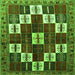 Serging Thickness of Persian Green Traditional Rug, tr2001grn