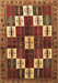 Machine Washable Persian Brown Traditional Rug, wshtr2001brn