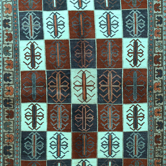 Persian Light Blue Traditional Rug, tr2001lblu