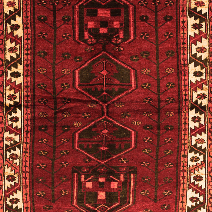 Serging Thickness of Machine Washable Persian Orange Traditional Area Rugs, wshtr2002org