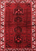 Persian Red Traditional Area Rugs