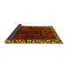 Sideview of Persian Yellow Traditional Rug, tr2002yw