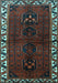 Machine Washable Persian Light Blue Traditional Rug, wshtr2002lblu