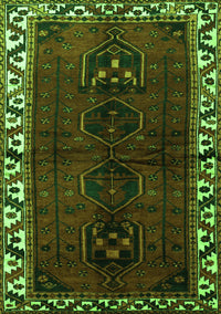 Persian Green Traditional Rug, tr2002grn