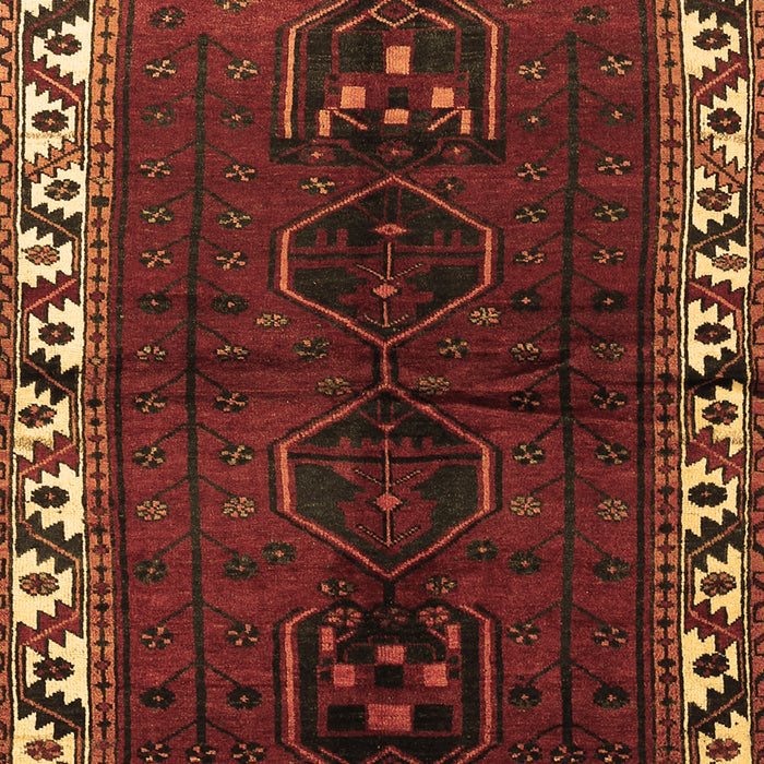 Machine Washable Persian Brown Traditional Rug, wshtr2002brn