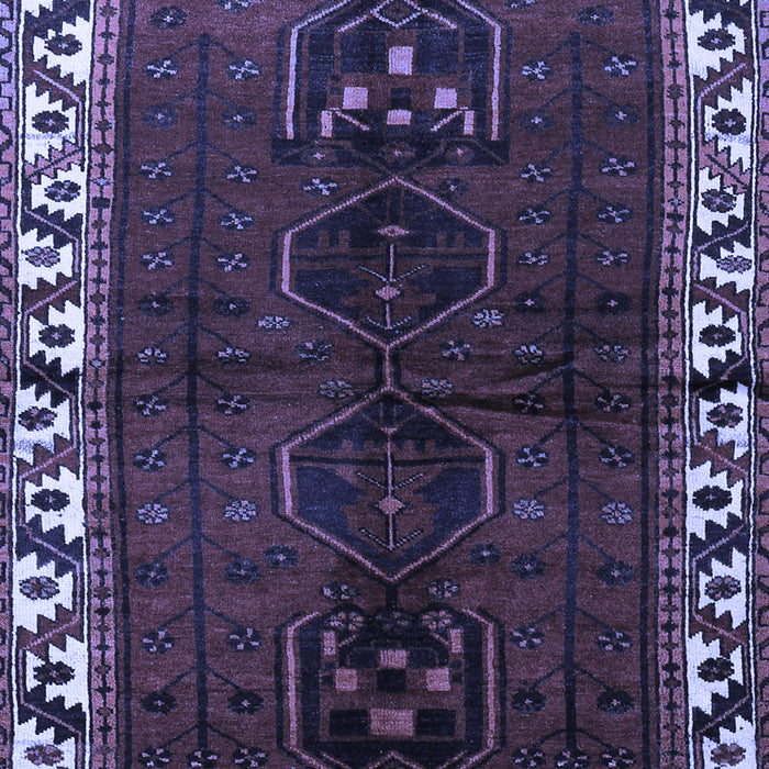Machine Washable Persian Blue Traditional Rug, wshtr2002blu