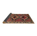 Sideview of Traditional Orange Southwestern Rug, tr2003