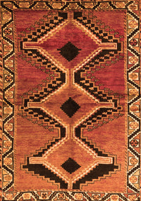 Southwestern Orange Country Rug, tr2003org