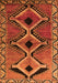 Southwestern Orange Country Rug, tr2003org