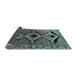 Sideview of Southwestern Light Blue Country Rug, tr2003lblu