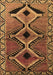 Southwestern Brown Country Rug, tr2003brn