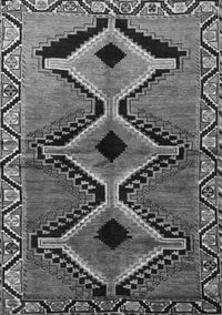 Southwestern Gray Country Rug, tr2003gry