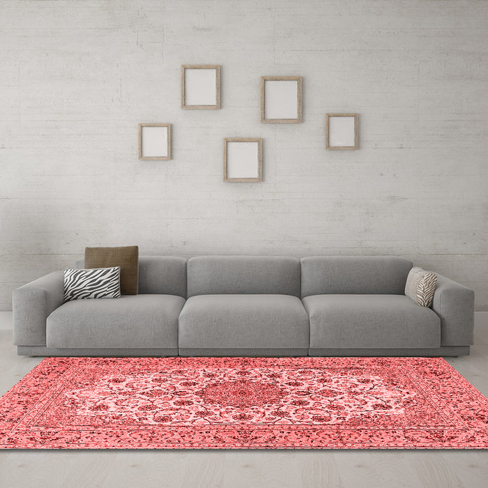 Traditional Red Washable Rugs