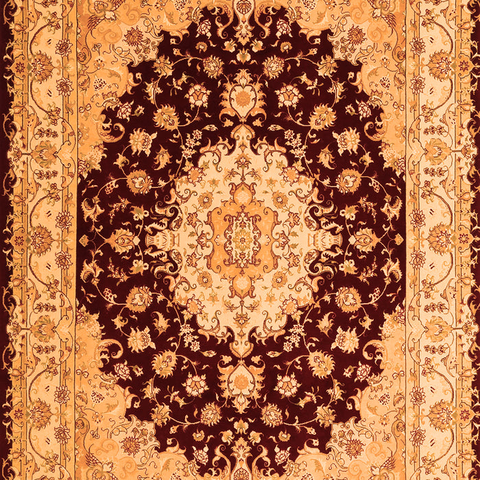 Persian Orange Traditional Rug, tr2005org