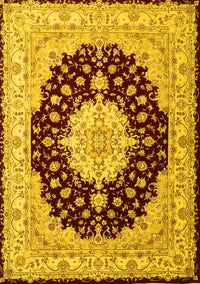 Persian Yellow Traditional Rug, tr2005yw