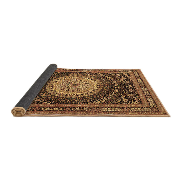 Sideview of Persian Brown Traditional Rug, tr2006brn