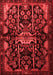 Persian Red Traditional Area Rugs
