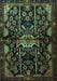 Persian Turquoise Traditional Rug, tr2007turq