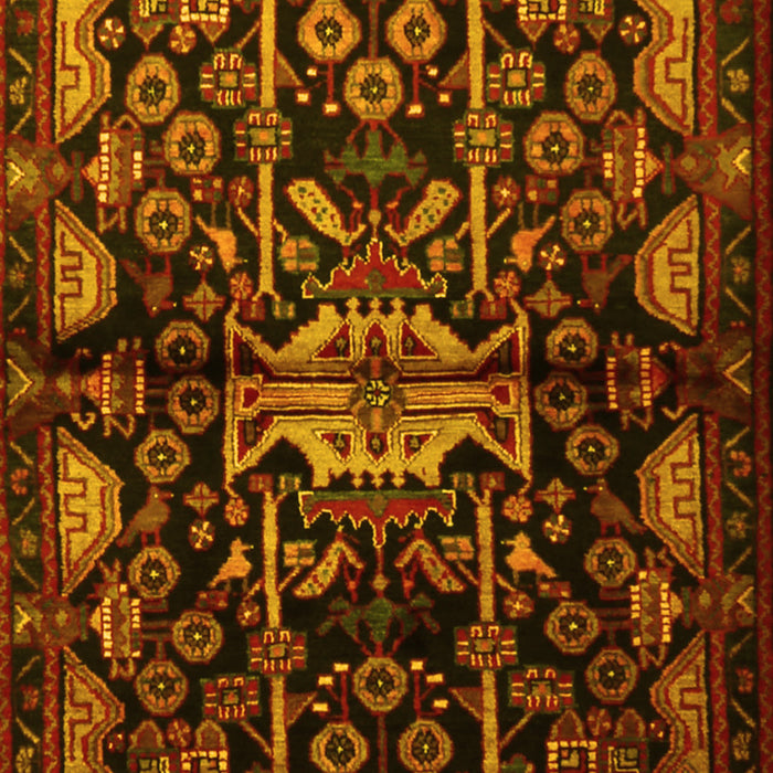 Persian Yellow Traditional Rug, tr2007yw