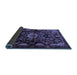 Sideview of Persian Blue Traditional Rug, tr2007blu