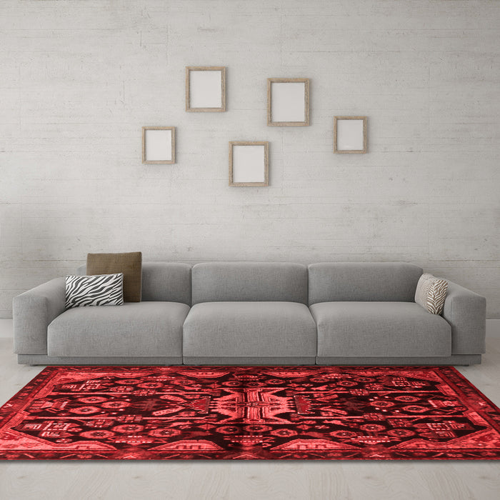 Traditional Red Washable Rugs