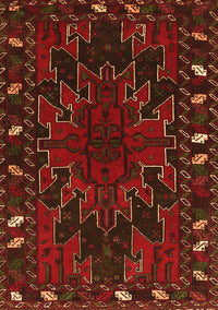 Persian Orange Traditional Rug, tr2008org