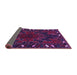 Sideview of Persian Purple Traditional Rug, tr2008pur