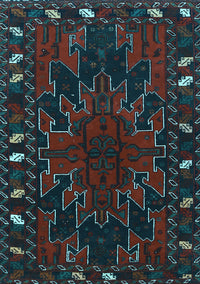 Persian Light Blue Traditional Rug, tr2008lblu