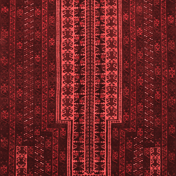 Machine Washable Southwestern Red Country Rug, wshtr2009red