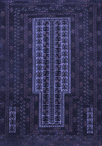 Southwestern Blue Country Rug, tr2009blu