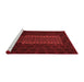 Country Red Washable Rugs