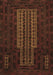 Southwestern Brown Country Rug, tr2009brn