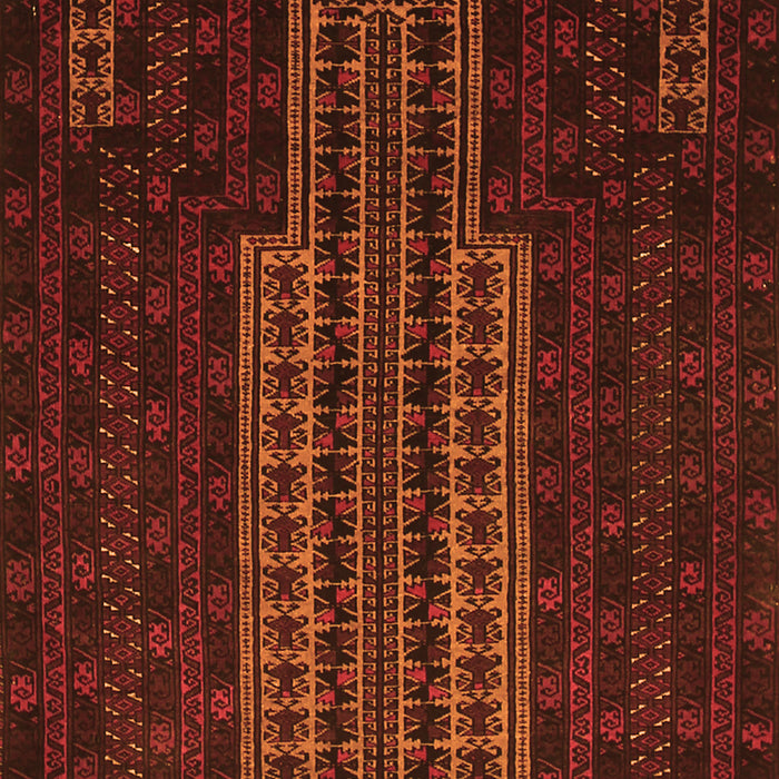 Serging Thickness of Machine Washable Southwestern Orange Country Area Rugs, wshtr2009org