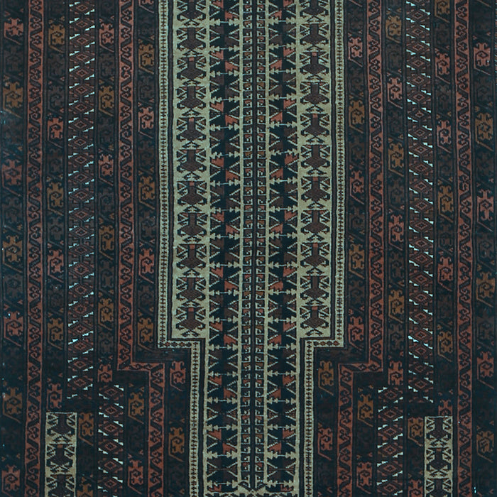 Machine Washable Southwestern Light Blue Country Rug, wshtr2009lblu