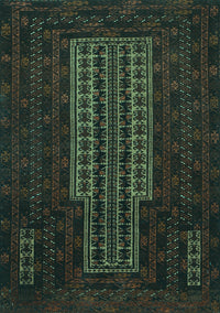 Southwestern Turquoise Country Rug, tr2009turq