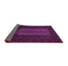 Sideview of Southwestern Purple Country Rug, tr2009pur