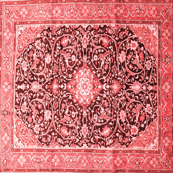 Medallion Red Traditional Rug, tr200red