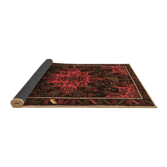 Sideview of Persian Brown Traditional Rug, tr2010brn