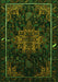 Persian Green Traditional Rug, tr2010grn
