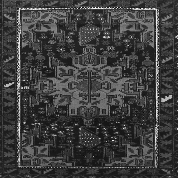 Serging Thickness of Persian Gray Traditional Rug, tr2010gry