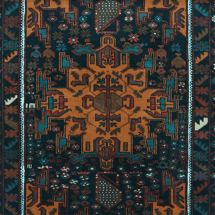 Machine Washable Persian Light Blue Traditional Rug, wshtr2010lblu