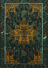 Persian Turquoise Traditional Rug, tr2010turq