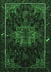 Persian Emerald Green Traditional Rug, tr2010emgrn