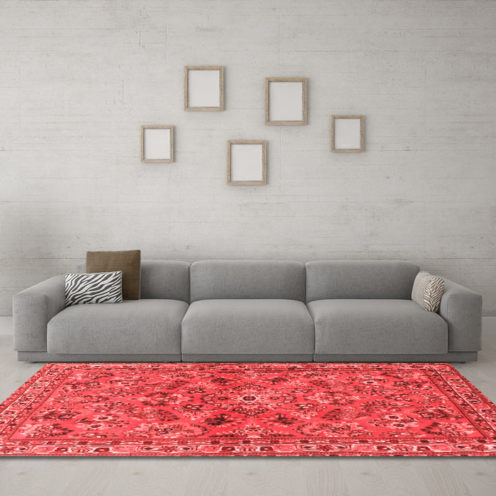 Traditional Red Washable Rugs