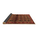 Sideview of Persian Brown Traditional Rug, tr2012brn