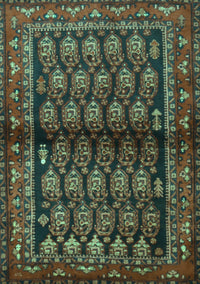 Persian Turquoise Traditional Rug, tr2012turq