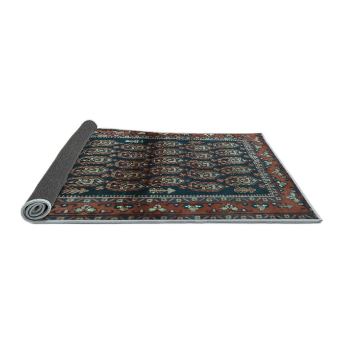 Sideview of Persian Light Blue Traditional Rug, tr2012lblu