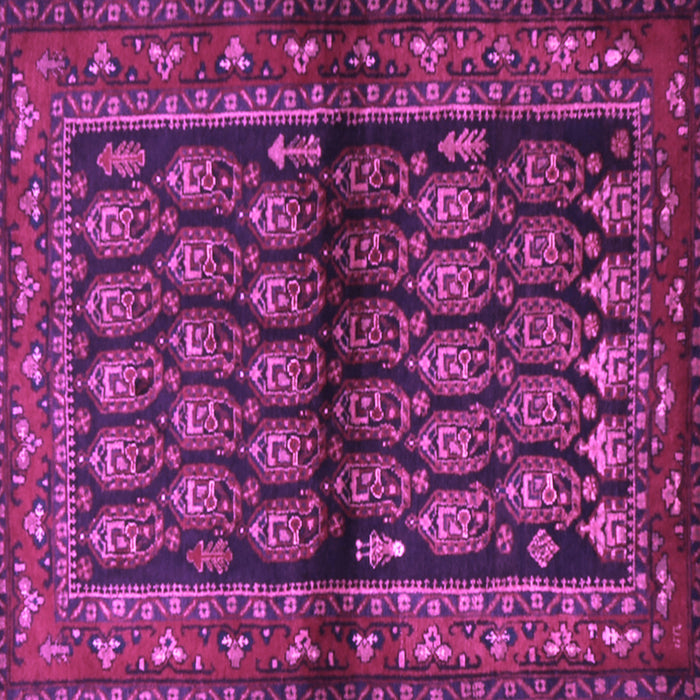 Square Persian Purple Traditional Rug, tr2012pur